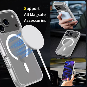 Funda Magnética Resistente para iPhone 15 Pro Max, Carcasa Gruesa de TPU y PC, Compatible con Carga Inalámbrica, Antigolpes para iPhone 17/16/15 - Product Image 2