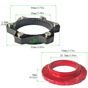 <span class=keywords><strong>Centerlock</strong></span> Adaptateur 6 trous Conversion de verrouillage central <span class=keywords><strong>Disque</strong></span> de frein 6 trous 6 boulons - Product Image 2