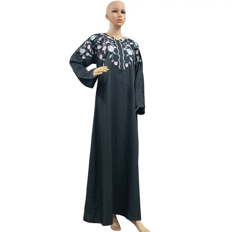 Abayas – robe Abaya à la mode pour femme, vêtement islamique, Style malaisien, Brunei, longue avec fermeture éclair et patte de boutonnage, asie du sud-est