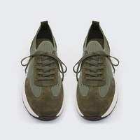 LANCI ODM Fabricant de chaussures pour chaussures personnalisées Baskets de sport en tissu maillé Chaussures de course décontractées en daim à la mode