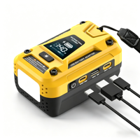 Chargeur de batterie portable multifonction compatible avec la batterie Dewalt PD3.1, artisanat, camping, urgence