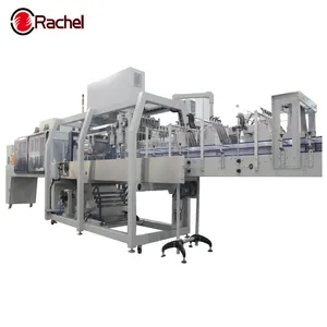 Automatic PE film shrink wrapping machine