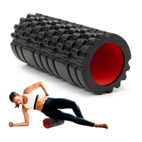 Bâton de massage Muscle Fitness de haute qualité Relax Rouleau de colonne en mousse avec logo personnalisé Rouleau de mousse creux pour le dos de yoga