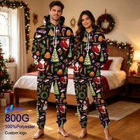 Großhandel 2026 Herbst Unisex-Set Bestseller Langarm Weihnachten Individuell Bedrucktes Kapuzen-Sweatshirt-Set für Männer und Frauen