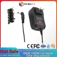 Adaptateur d'alimentation mural EU US UK AU DC 3V 5V 6V 9V 12V AC 100-240V 30W DC 10A