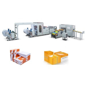 Đôi CuộN A3/<span class=keywords><strong>A4</strong></span> bản sao giấy cắt và máy đóng gói nhà máy giá - Product Image 1