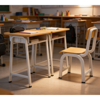 Fournitures scolaires philippines, chaise et bureau pour élèves, table d'étude pour salle de classe, école primaire et secondaire