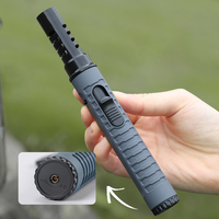 Pistolet d'allumage Portable accessoires de poêle Camping Barbecue lance-flammes briquet gonflable allumeur de Camping en plein air