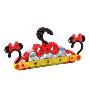 Appendiabiti Regolabili in Plastica PP Spessa per Bambini, Organizzatore per Bagno con Ripiano Portaoggetti - Product Image 2