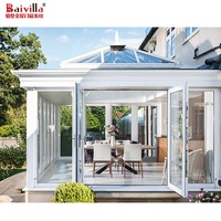 Maisons modulaires de luxe en conteneurs, véranda, mini-maison pour villa, hôtel, appartement, hôpital, centre commercial, atelier, bureau, bâtiment, fabriqué en Chine