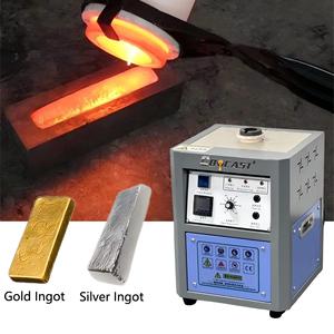 Cdocast mini 1kg máy luyện bạc vàng, lò nóng chảy cảm ứng IGBT nhỏ cho kim loại quý - Product Image 1