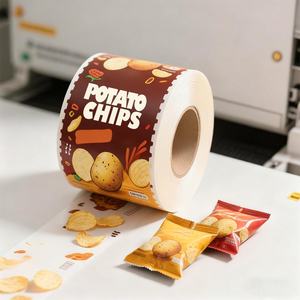 Bolsa de Embalaje Personalizada con Impresión UV, de Aluminio, Mylar y Plástico Flexible, Sellada por la Parte Posterior, para Alimentos, Snacks, Frutas Secas y Papas Fritas - Product Image 4