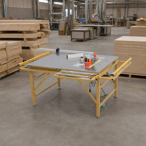 Scie à panneaux coulissante de précision pliable pour le travail du bois, coupe à 45 degrés, machine de découpe de bois sans poussière, idéale pour atelier de menuiserie (<span class=keywords><strong>en</strong></span> option) - Product Image 1