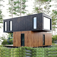 Casa Contenedor Modular Prefabricada Portátil de 40 pies, Panel Sándwich, Colores Personalizados, Instalación Rápida, Diseño Moderno, ISO9001, para Escuelas y Hoteles
