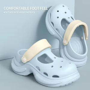 Commercio all'ingrosso 2025 estate EVA Designer Cro da giardino zoccoli morbidi tacco alto traspirante antiscivolo pantofole da esterno per le donne - Product Image 5