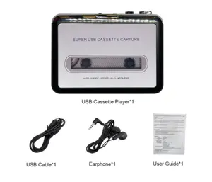 Pemutar Radio Pengambilan Kaset USB Portabel, Pemutar Radio Ke MP3, Konverter Capture, Pemutar Musik Audio, Perekam Kaset USB Portabel