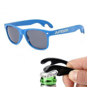 For Events Custom Made <b>Sunglasses</b> <b>Sunglasses</b> Logo Custom <b>Foldable</b> <b>Sunglasses</b> With Bottle Opener - Product Image 3