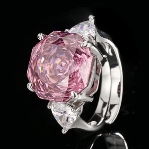 Fashion Eco-friendly Copper Wedding Jewelry <b>Sets</b> for Women 14-12mm Dried Rose Zircon Rose Cut Minimalist Elegant Bridal <b>Set</b> - Product Image 4