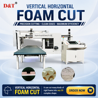 D&T propose une machine de découpe de mousse à fil rapide CNC verticale et horizontale pour blocs de mousse rigide, ODM acceptable