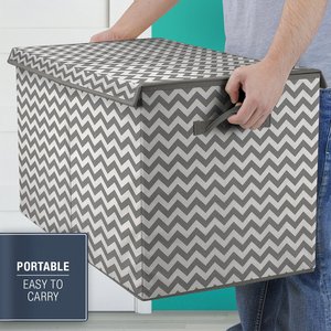 Large Toy Box <strong>Chest</strong> <strong>Storage</strong> With Flip-top Lid Collapsible Kids <strong>Storage</strong> Boxes Container Bins for Toys Playroom - Product Image 3