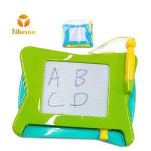 กระดาน<span class=keywords><strong>วาด</strong></span><span class=keywords><strong>ภาพ</strong></span>แม่เหล็กขนาดเล็กทำจากพลาสติกเส้นขยุกขยิกลบได้สีสันสดใส<span class=keywords><strong>สำหรับ</strong></span><span class=keywords><strong>เด็ก</strong></span> - Product Image 1