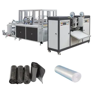 Garbage Bag Trash Bag without core Perforation Continuous Rolling Bag Making Machine