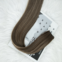 Extensions de cheveux humains 100% vierges, double épaisseur, coupées et teintes, styles Yaki Straight et Fumi