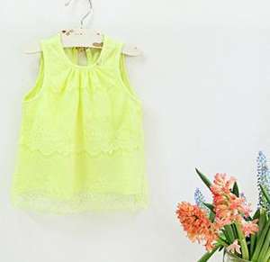 Ropa Infantil Hecha en India, Blusas con Bordado Smocked para Niñas - Product Image 5