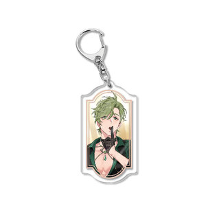 Nu Carnival <span class=keywords><strong>Eiden</strong></span> Quincy Kuya Garu Edmond Olivine - Portachiavi con personaggi del gioco, supporto in acrilico, ornamento da scrivania, regalo da collezione per i fan dei giochi - Product Image 4