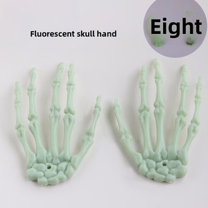 Decorazioni di Halloween all'Ingrosso: Mano di Scheletro Luminosa, Oggetti Decorativi in Plastica per Feste a Tema Horror, Accessori Spaventosi - Product Image 5
