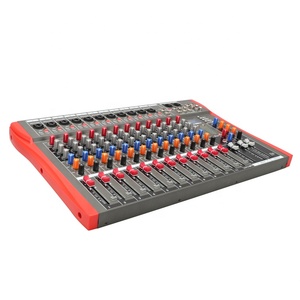 Mezclador Profesional de 12 Canales MT-12 de Fábrica OEM, Consola de Mezcla para <span class=keywords><strong>DJ</strong></span> con Alimentación Phantom de 48V - Product Image 2