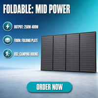 Panneaux solaires pliables 250W 260W 350W 400W pour le camping et la randonnée