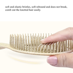 Hollow Vent Design Hair Combs Wet &amp; Dry Use Curly Hair Detangle <strong>Smooth</strong> Hollow Out Hair <strong>Brush</strong> - Product Image 3