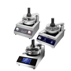 Machine à wok automatique électrique/gaz en acier inoxydable, cuisine de restaurant, <span class=keywords><strong>robot</strong></span> de cuisine robotisé alimenté par l'IA, <span class=keywords><strong>robot</strong></span> de sauté automatique - Product Image 1