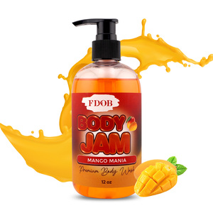 プライベートラベルボディジャム天然有機ビタミンEホワイトニング角質除去香水シャワージェル釉薬ウォッシュ - Product Image 6