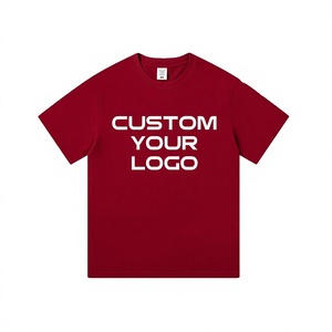 เสื้อยืดผู้ชายคอกลมแขนสั้นผ้าฝ้ายเจอร์ซีย์ 100% พิมพ์ลายด้านหน้า สวมใส่สบายทรงปกติ รับผลิตเสื้อยืดพร้อมสกรีนโลโก้ตามสั่งขายส่ง - Product Image 1