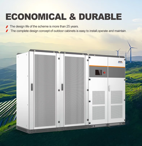 Onduleur hybride Megarevo 50kw <span class=keywords><strong>100kw</strong></span> 150kw 250kw 500kw 1MW onduleur de stockage d'énergie solaire hybride triphasé 380v 440v 480v - Product Image 3
