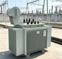 Transformador de Potencia Sumergido en Aceite de Doble Frecuencia 50Hz 60Hz, Tipo Subestación para Exteriores