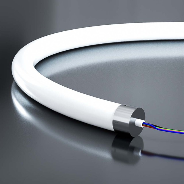 Factory Shipped Led Neon Flexible Tube Round 360 Degree Silicone Led Strip Diffuser Led Neon Tubes
