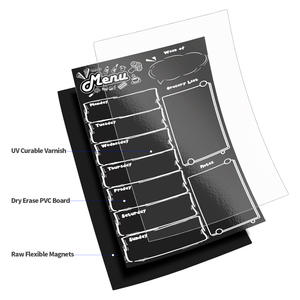 <span class=keywords><strong>Pizarra</strong></span> magnética A3, fácil borrado en húmedo, pegatina para <span class=keywords><strong>nevera</strong></span> con marcador - Product Image 3