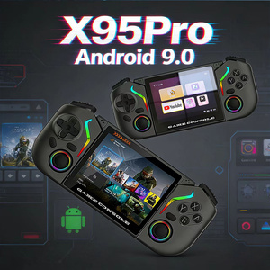 Console de jeu portable X95 Pro, écran IPS de 3,5 pouces, Android 9.0, Wi-Fi, 3000 mAh, 64/128 Go, lecteur de jeux portable - Product Image 1