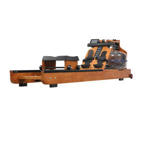 <span class=keywords><strong>Rameur</strong></span> de résistance à l'eau pliant commercial Home Gym <span class=keywords><strong>Rameur</strong></span> <span class=keywords><strong>en</strong></span> bois massif Bateau à rames de résistance à l'eau - Product Image 2
