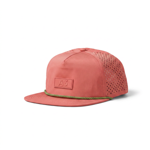 Gorra A3 Snapback Teal de 6 Paneles, Malla Ajustable, Unisex, Casual, Transpirable, para Primavera/Verano - Product Image 6