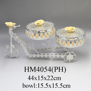 Boîte à fruits secs en forme de vélo, boîte à gâteaux, boîte à bonbons, boîte à chocolat avec couvercle, cadeau de <span class=keywords><strong>retour</strong></span> - Product Image 2