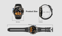 Vente flash Montre connectée GPS DM56 Montre intelligente AMOLED Étanche 5ATM Sport DM56 Reloj Inteligente