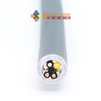 Câble de capteur blindé flexible pour la transmission de données Câble de commande en PVC Li-2YCY