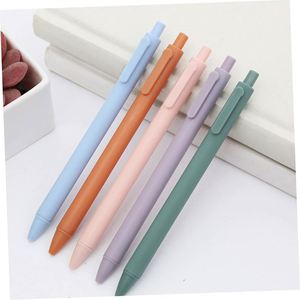 Colored Retractable Ballpoint Cute Pens Fine Point for Black Paper Writing <b>Drawing</b> Journaling Note Taking School <b>Office</b> - Product Image 2