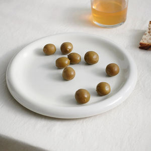 Vajilla de supermercado, horno microondas esmaltado de color, lavavajillas, platos aptos para servir, platos de cena de suministro de restaurante personalizados de cerámica - Product Image 2