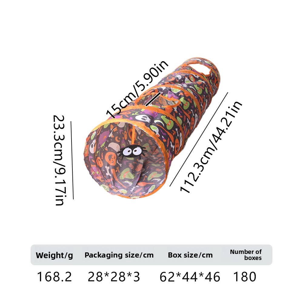 B18302 - Ghost Halloween Straight Tunnel