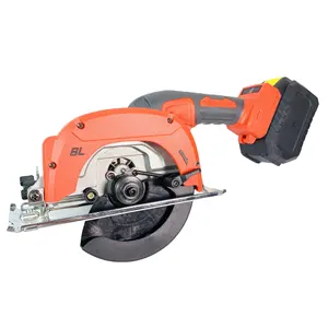 150mm High Power Brushless Lithium Electric Circular Saw Rechargeable One Hand Saws Portable Wood Metal Cutting Machine Red Z01